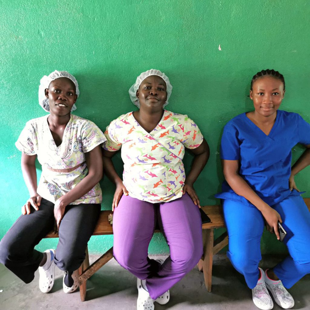Mitarbeiter der Our Hope Clinic in Afrika