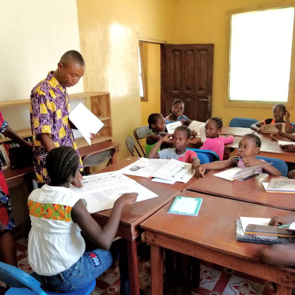 Schulprojekt in Afrika