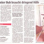Krebskranker Bub braucht dringend Hilfe: Vlad kämpft