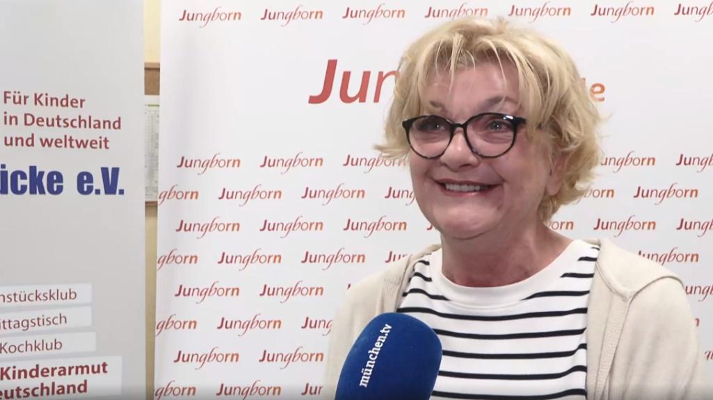 Saskia Vester ist Botschafterin für die Frühstücksklubs der Deutschen Lebensbrücke gegen Kinderarmut in Deutschland